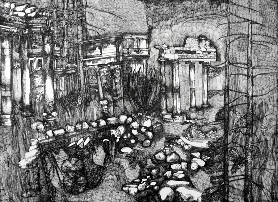 'Garden drawings', 2019